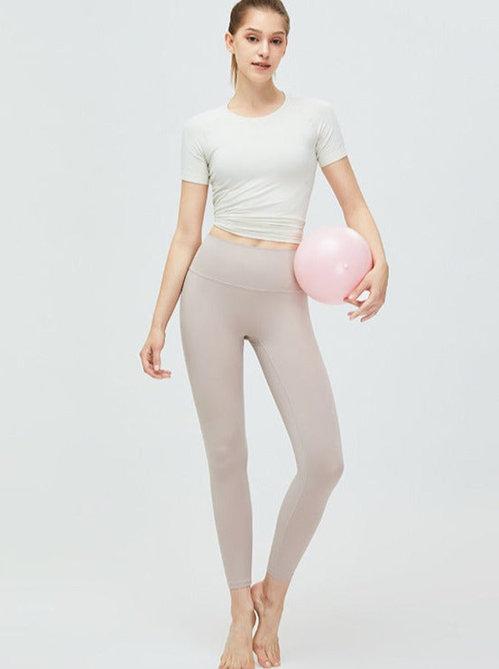 Top Crop Fit Étroit pour Femme Sportive