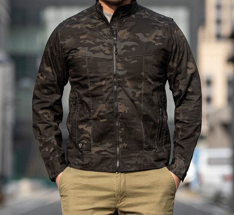 Veste de Sport Hiver Homme avec Capuchon et Poches Réglables