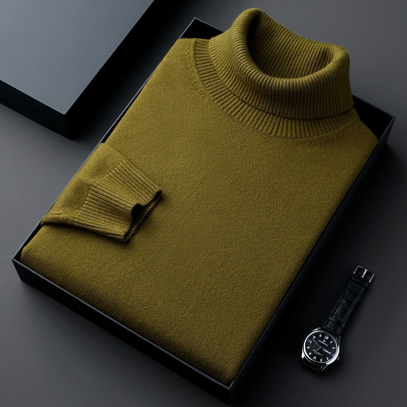 Pullover Col Roulé Chaud et Confortable