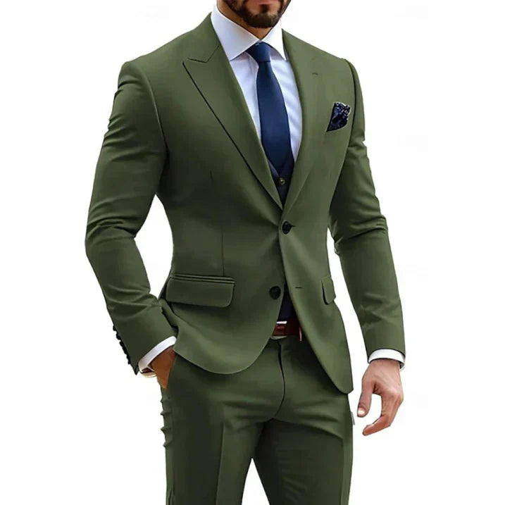 Costume Mariage Homme Classique Taille Sur Mesure - PanierRoyale