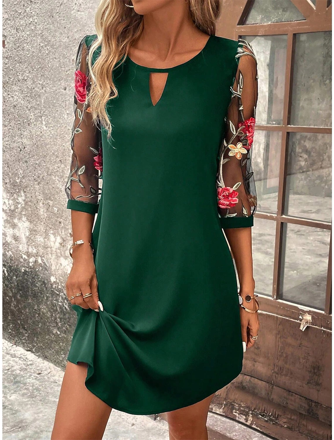 Sharina™ – Robe Femme Élégante Longue pour Soirées et Événements Formels-5