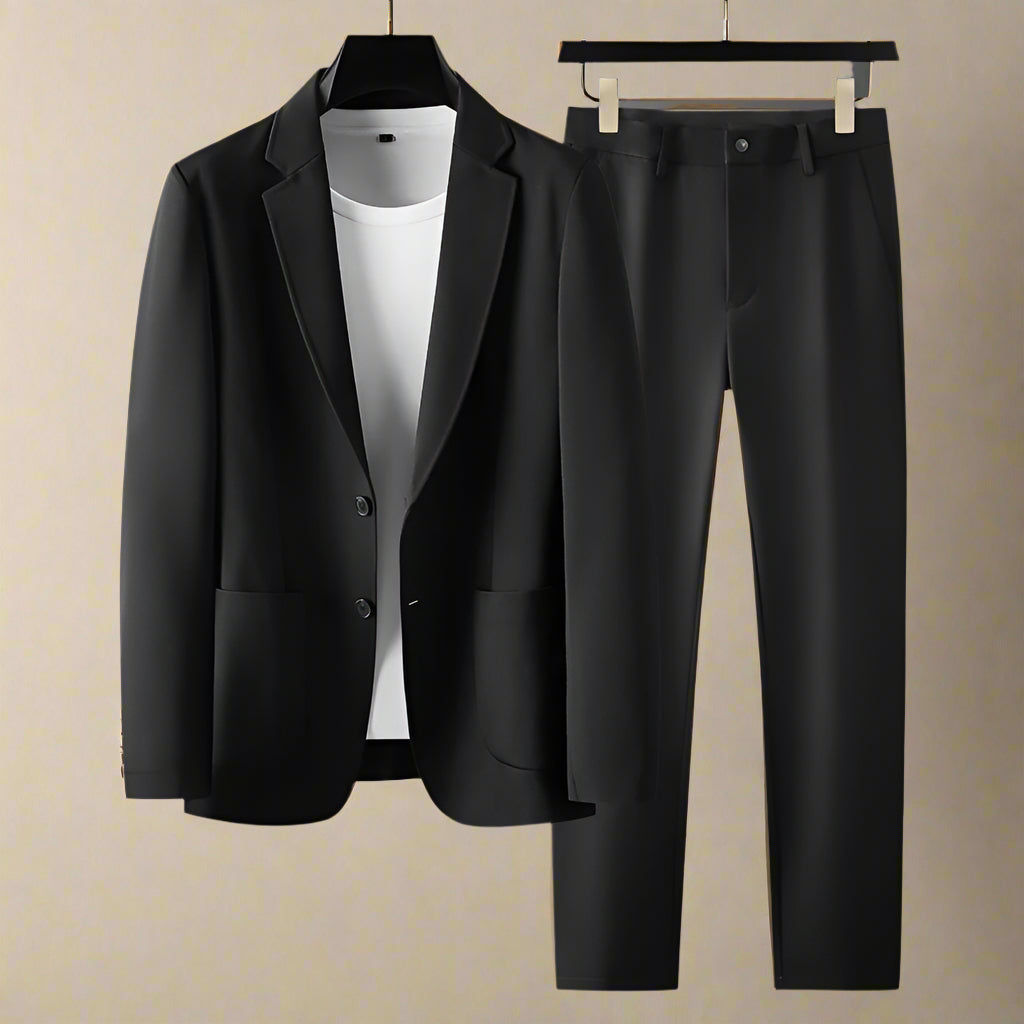 Costume Homme 2 Pièces Slim Fit Élégant