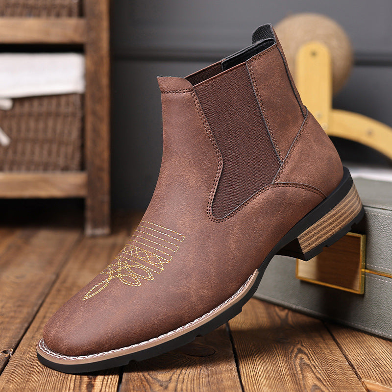 Bottes Cowboy Mixte Confortables et Élégantes