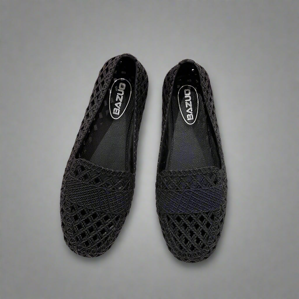 Ballerines Femmes Découpe Style Plat Confortable