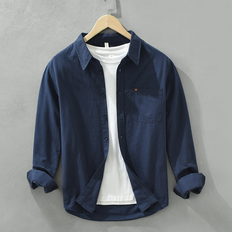 Chemise Homme Coton Décontractée et Polyvalente