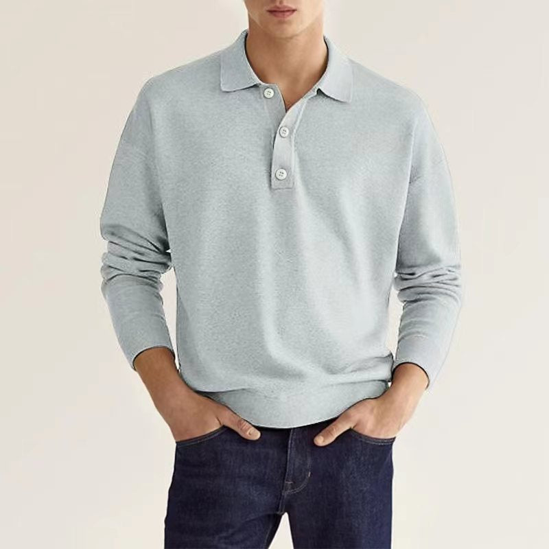 Chemise Polo Manches Longues pour Homme
