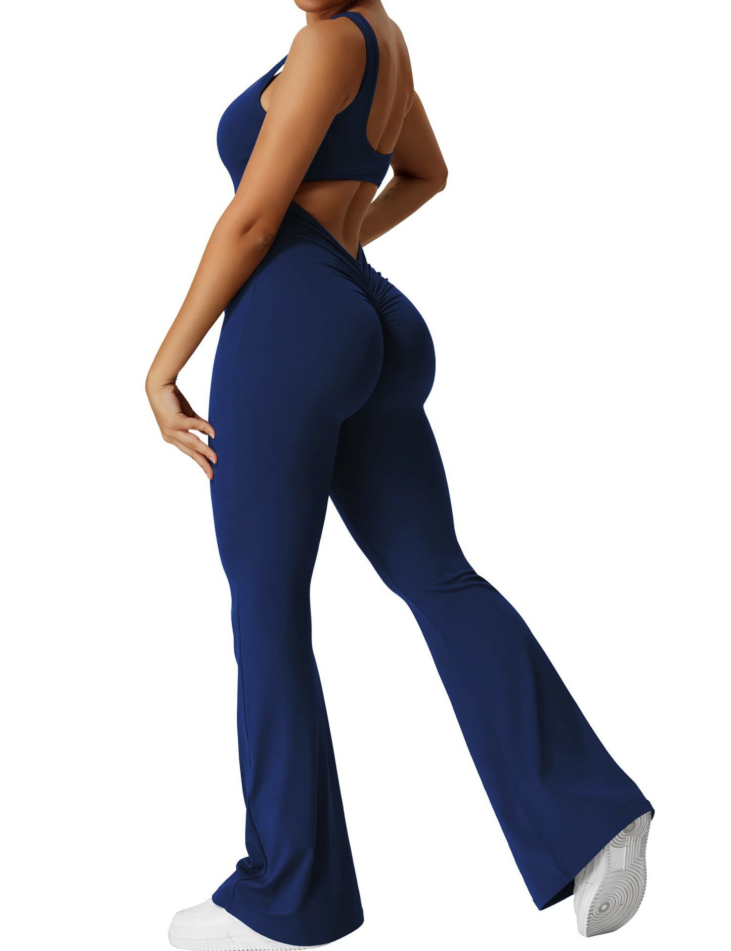 Combinaison Flare Dos Nu Fashion Femme