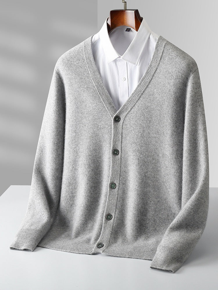 Cardigan Homme Grande Taille Manches Longues