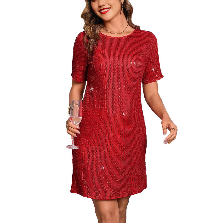 Robe de Cocktail Femme Glamour et Élégante