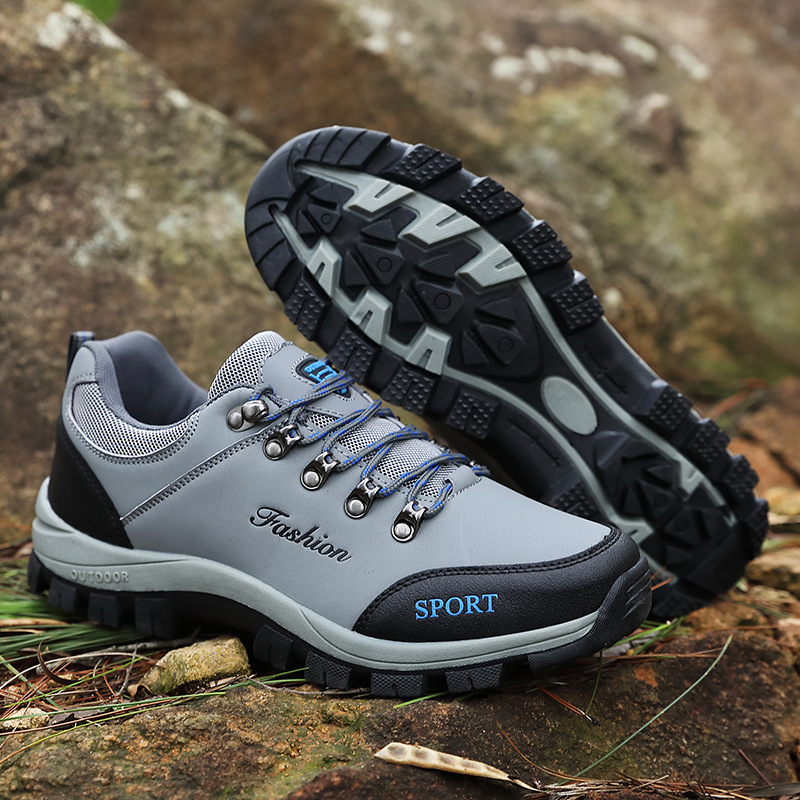 Chaussures de Randonnée pour Homme avec Lacets et Semelle Agrippante