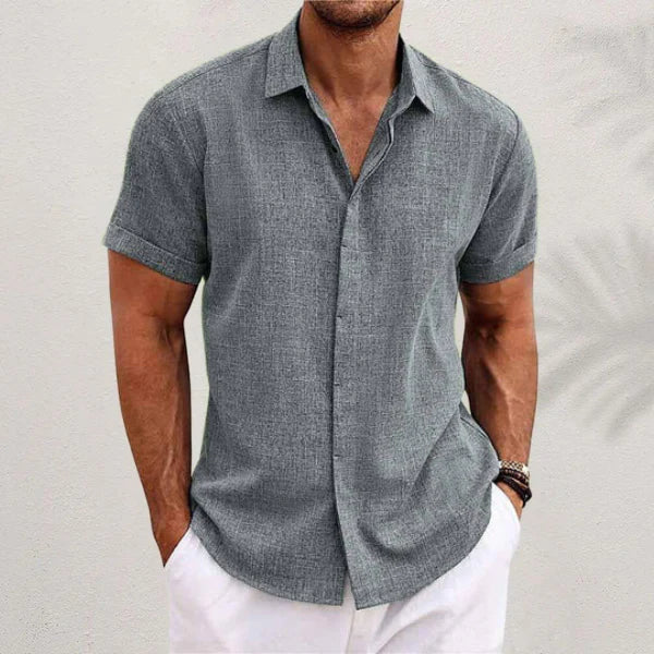 Variant image for Alain™ – Chemise Lin Homme Légère et Élégante pour Été Respirant-13