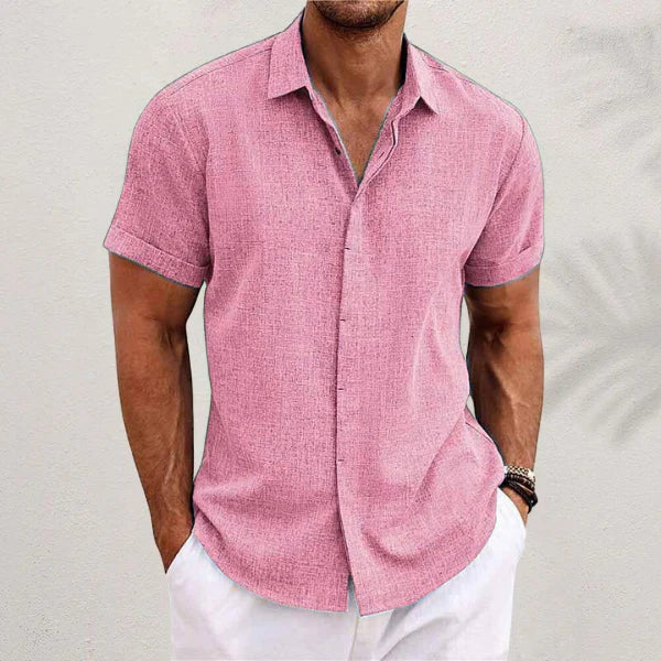 Chemise Homme Lin Élégante et Légère pour Été