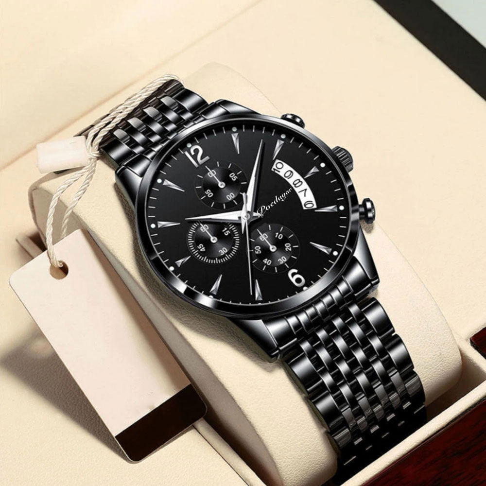 Montre Homme Acier Élégante