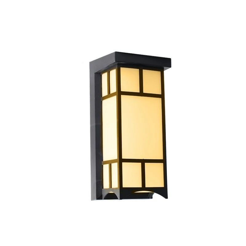 OmbraLuxe™ – Applique Murale Extérieure LED 20W Étanche et Élégante