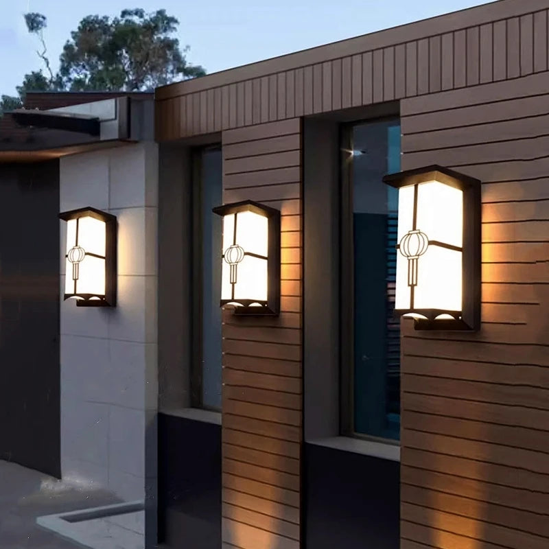 OmbraLuxe™ – Applique Murale Extérieure LED 20W Étanche et Élégante