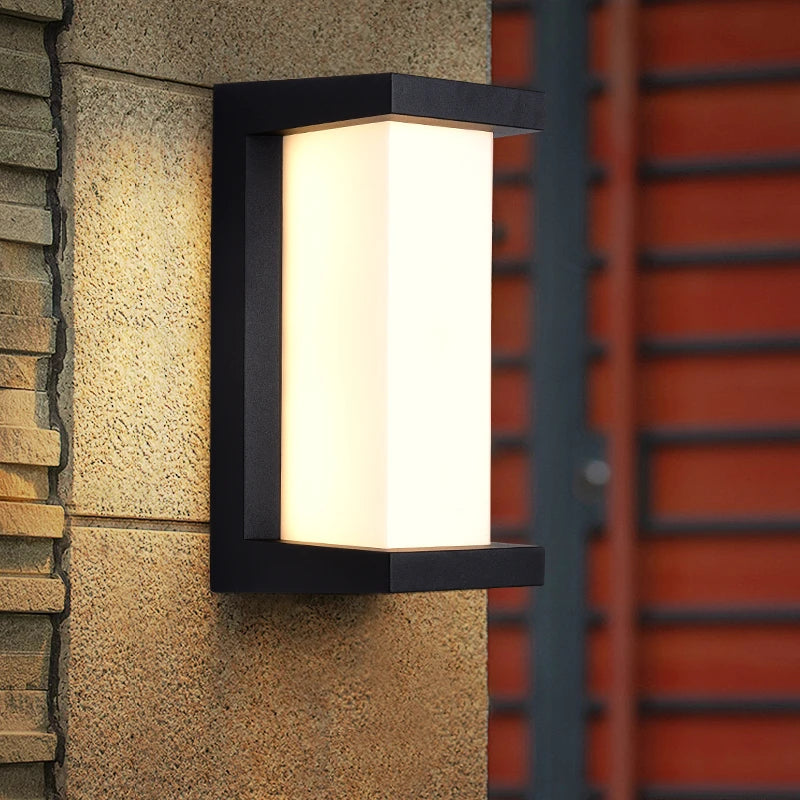 OmbraLuxe™ – Applique Murale Extérieure LED 20W Étanche et Élégante