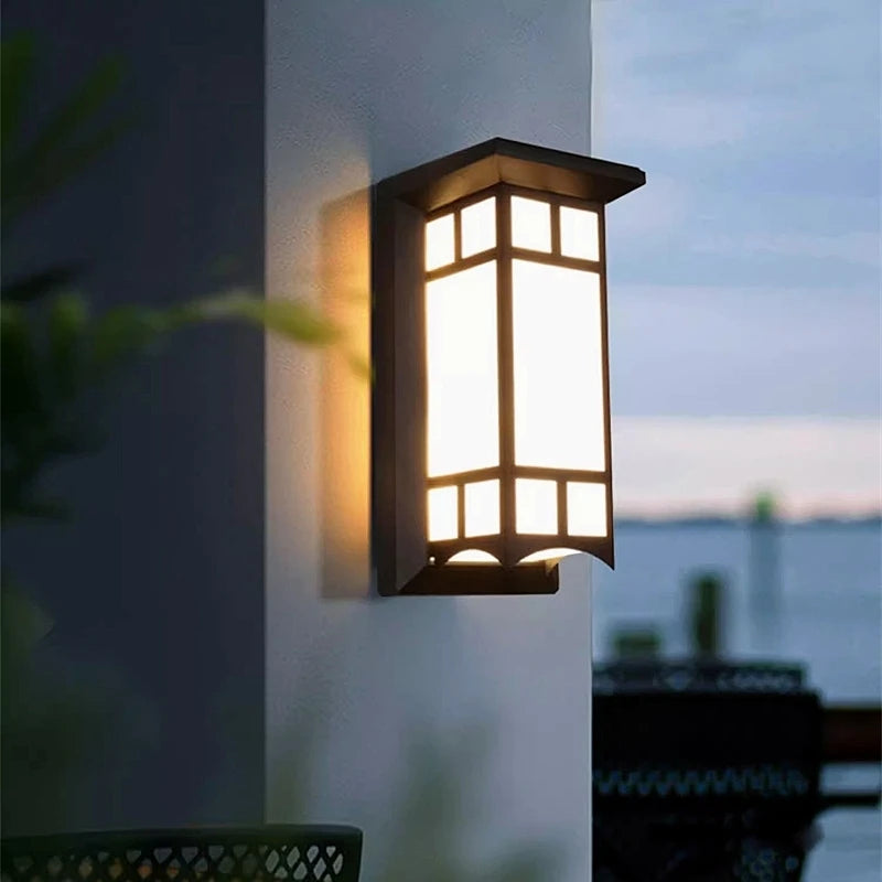 OmbraLuxe™ – Applique Murale Extérieure LED 20W Étanche et Élégante