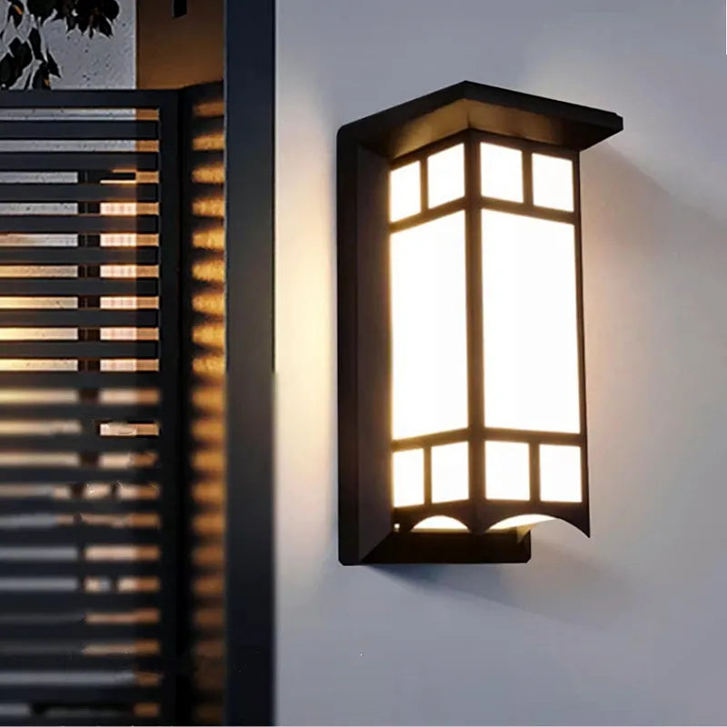 OmbraLuxe™ – Applique Murale Extérieure LED 20W Étanche et Élégante