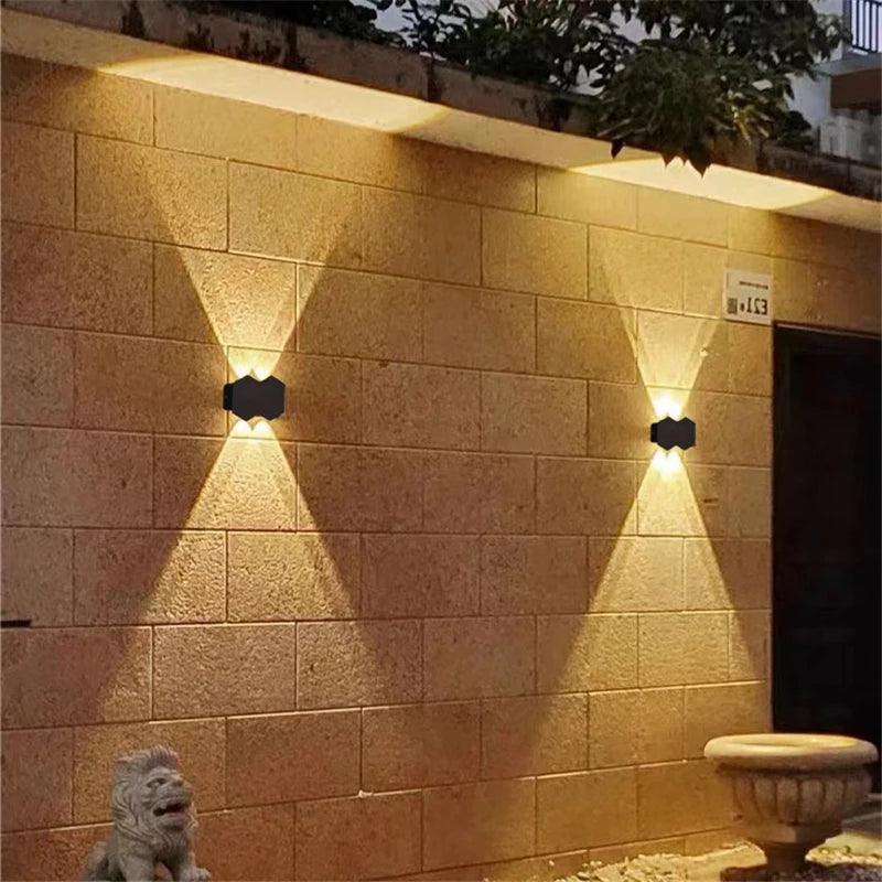 Opulus™ – Applique Murale LED Étanche IP65 pour Intérieur et Extérieur