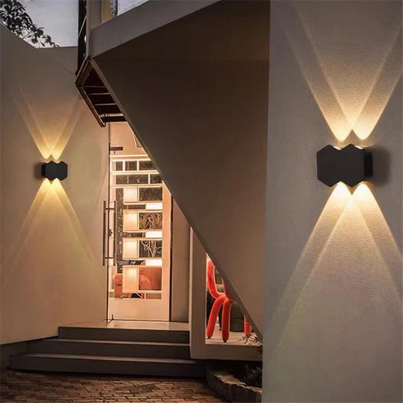 Opulus™ – Applique Murale LED Étanche IP65 pour Intérieur et Extérieur