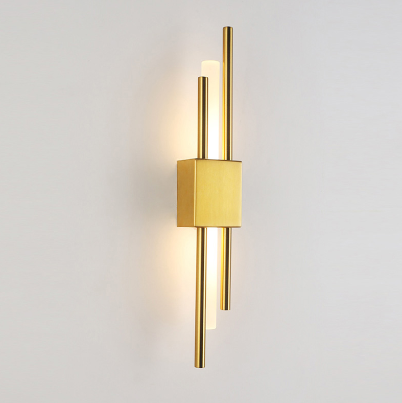 Oralis™ – Applique Murale LED Dorée & Noire Moderne Design Élégant