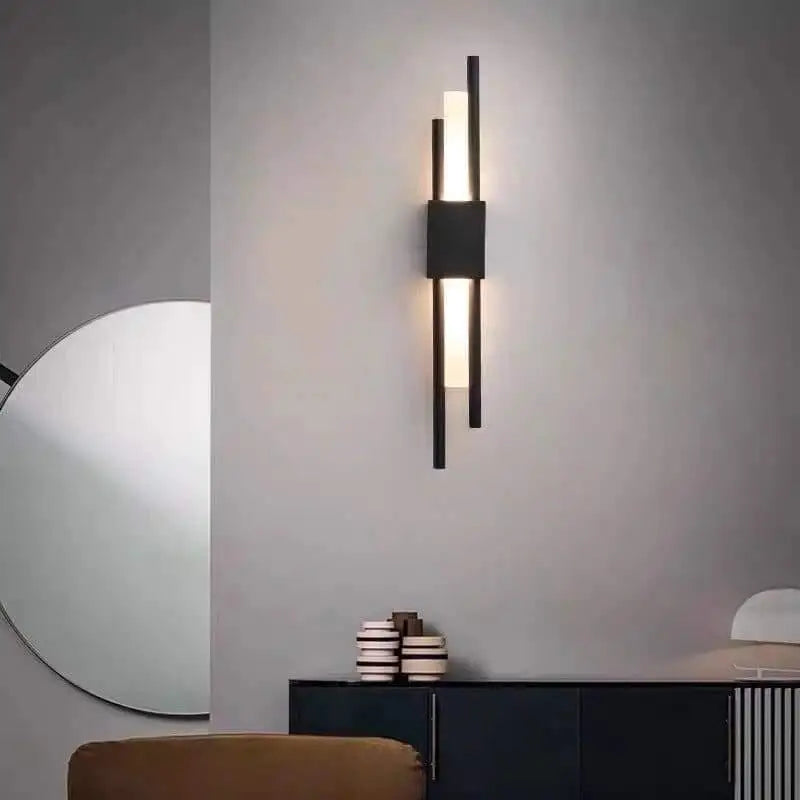 Oralis™ – Applique Murale LED Dorée & Noire Moderne Design Élégant