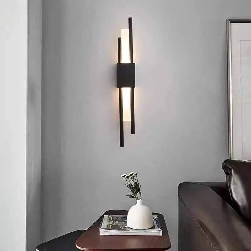 Oralis™ – Applique Murale LED Dorée & Noire Moderne Design Élégant