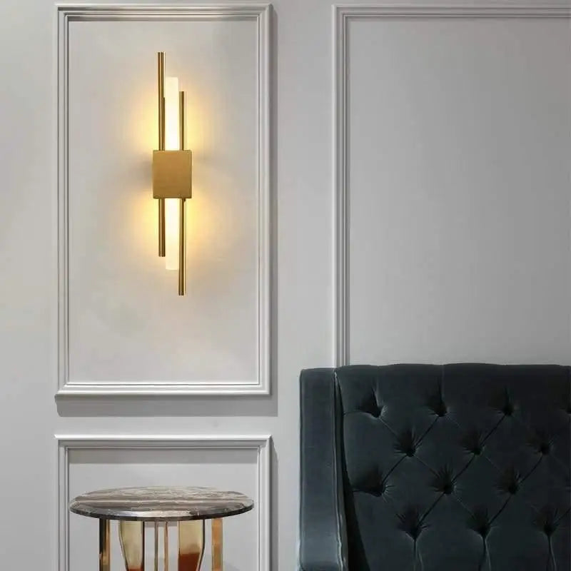 Oralis™ – Applique Murale LED Dorée & Noire Moderne Design Élégant