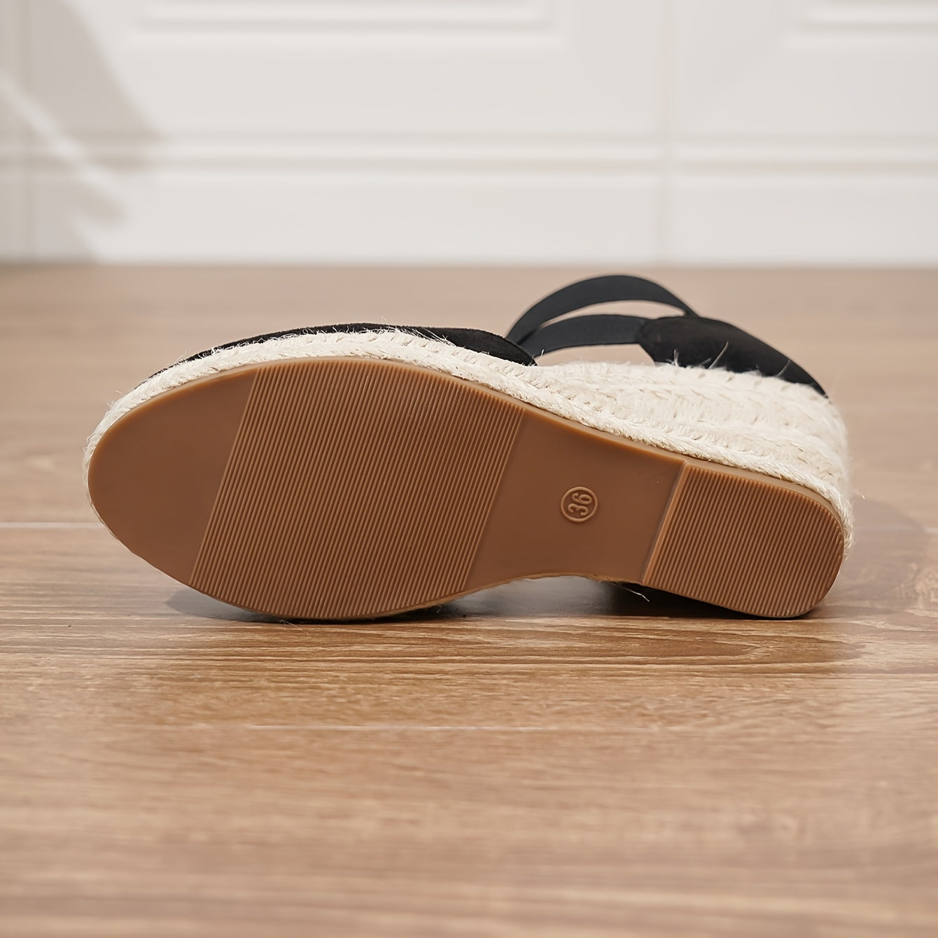 Oreline™ – Sandales Compensées Femme Confort à Bande Élastique Chic Été