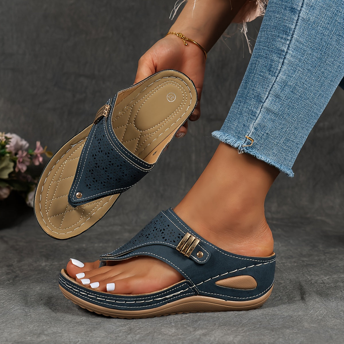 Variant image for Orthocloud™ – Sandales Femme Ergonomiques Confort Optimal & Design Moderne-34