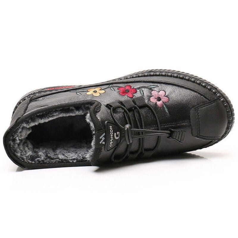 OrthoLux - Mocassins Orthopédiques Doublés de Fourrure
