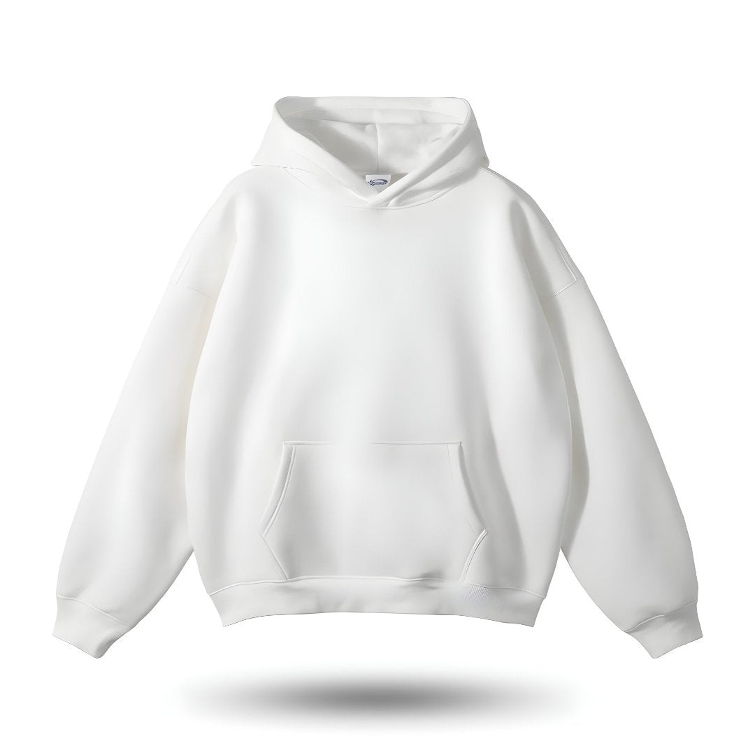 Sweat à capuche gris uni et confortable pour homme et femme