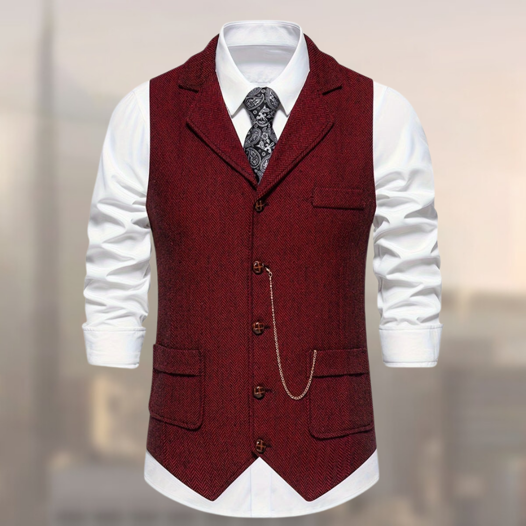 Gilet Sans Manches Homme DécontractéVintage