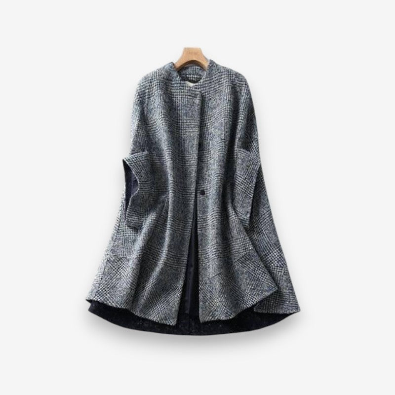 Cardigan Femme Mi-Long Manches Courtes Décontracté - PanierRoyale