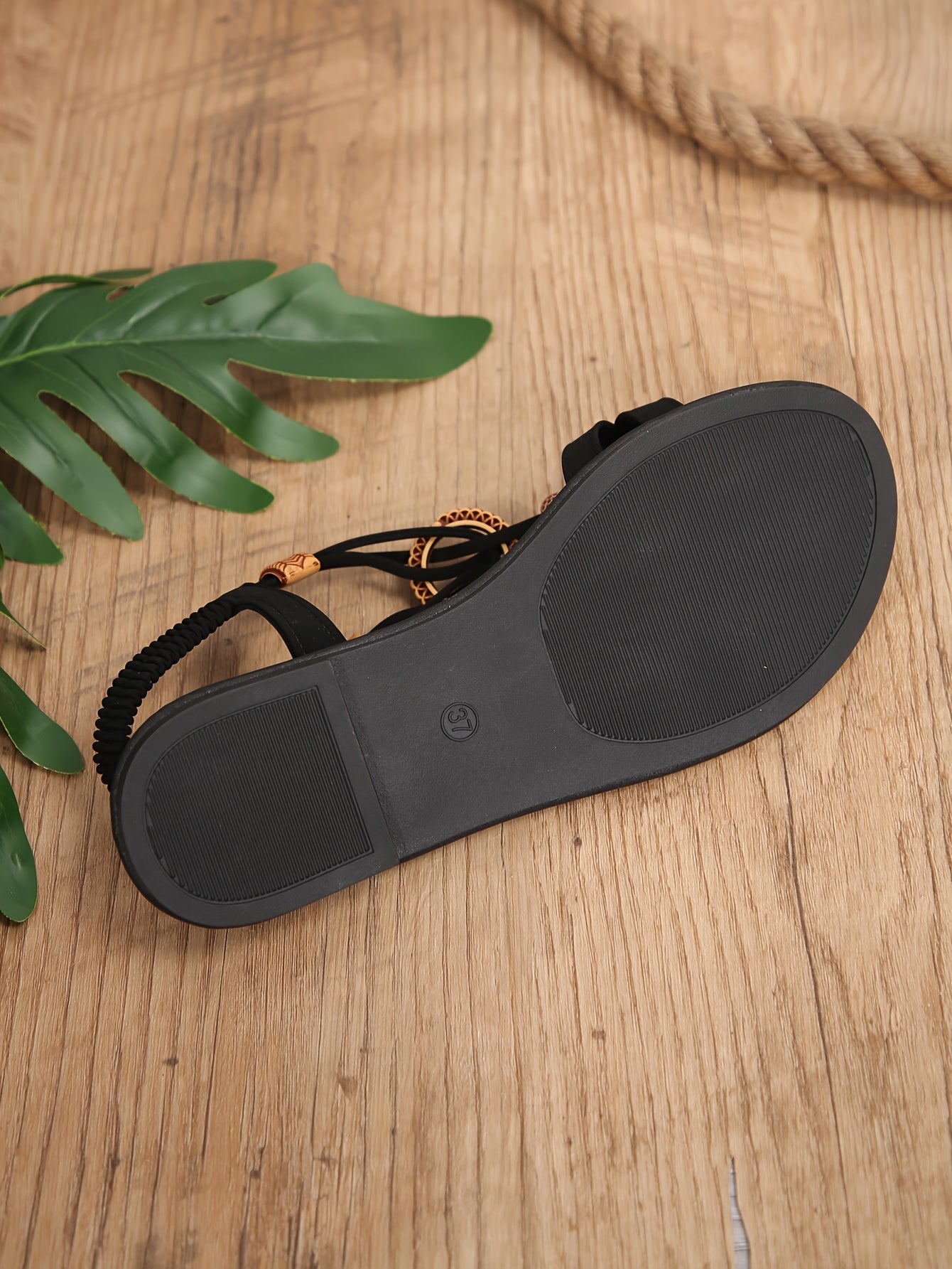 Perloria™ – Sandales Plates Femme Chic et Confortables pour l’Été