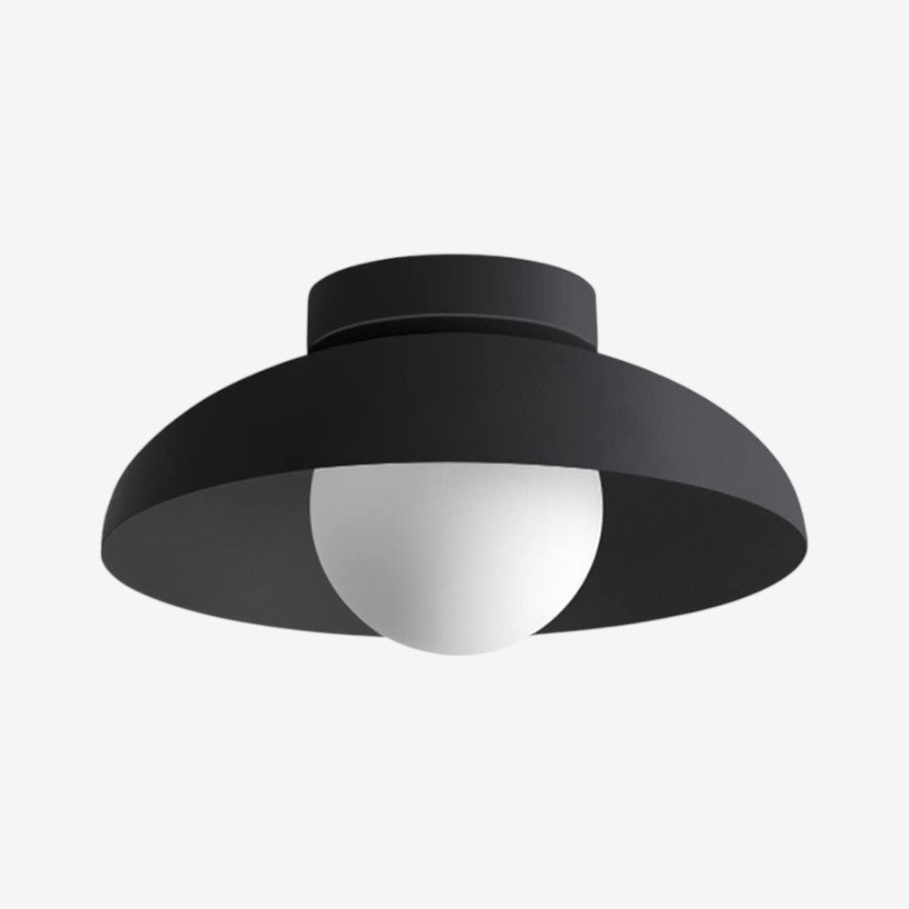 Lampe Plafond LED Design Moderne en Verre