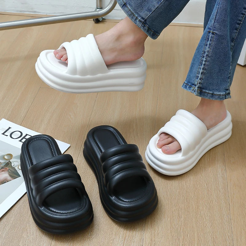 PlateformeChic™ – Sandales Femme Élégantes avec Confort Optimal et Style