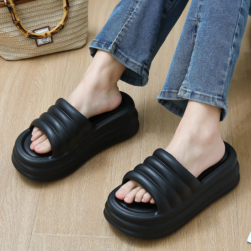 PlateformeChic™ – Sandales Femme Élégantes avec Confort Optimal et Style