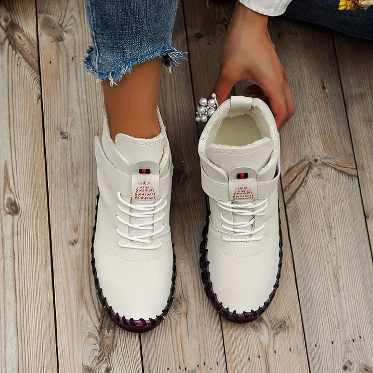 PolaireComfort™ – Chaussures Confort Femme à Intérieur Polaire