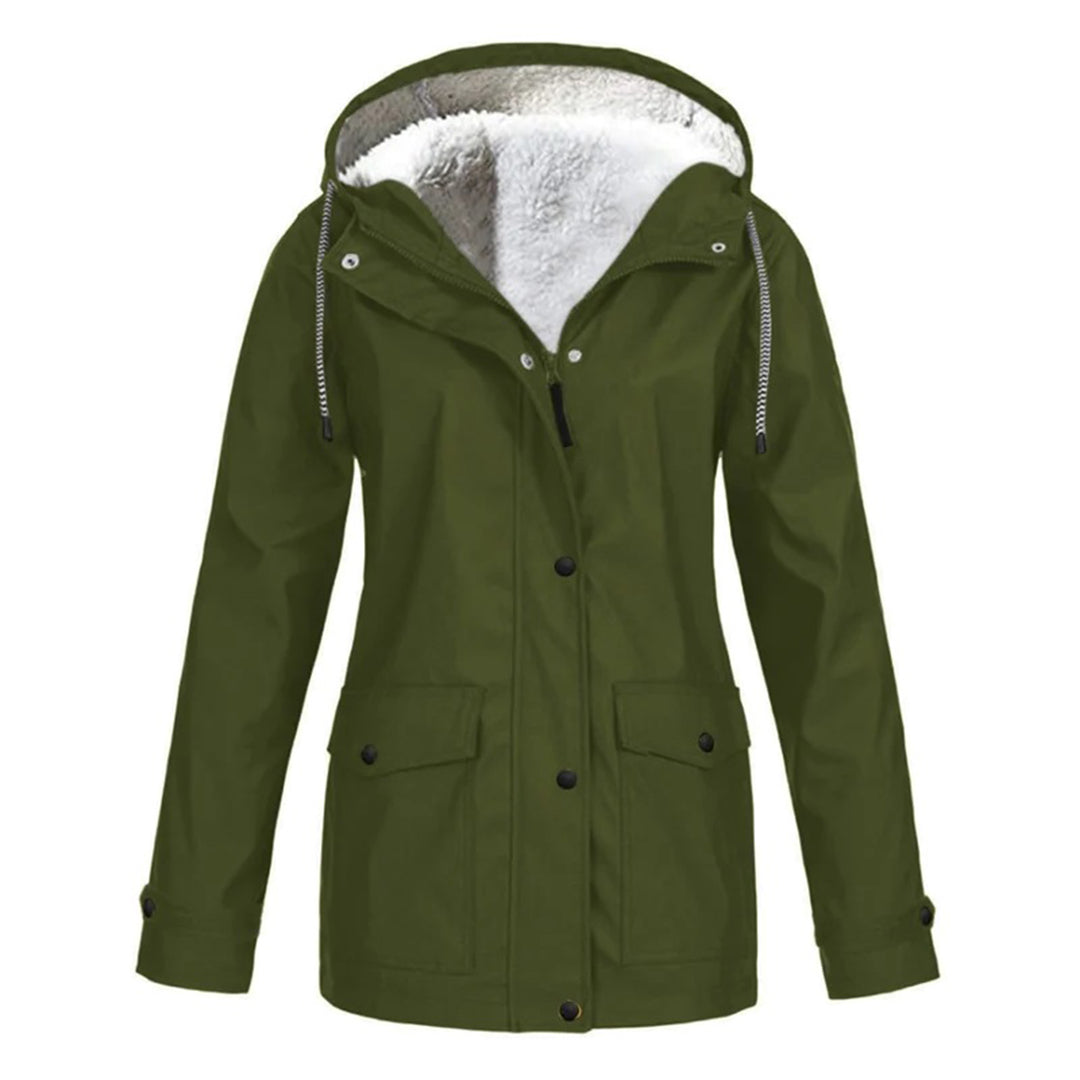 Imperméable Femme Long Manche Doux et Confortable