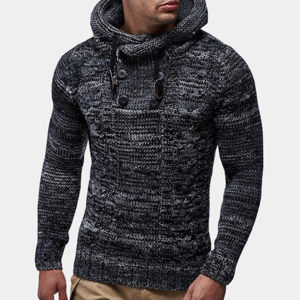 Sweat à Capuche Homme Mode Hiver