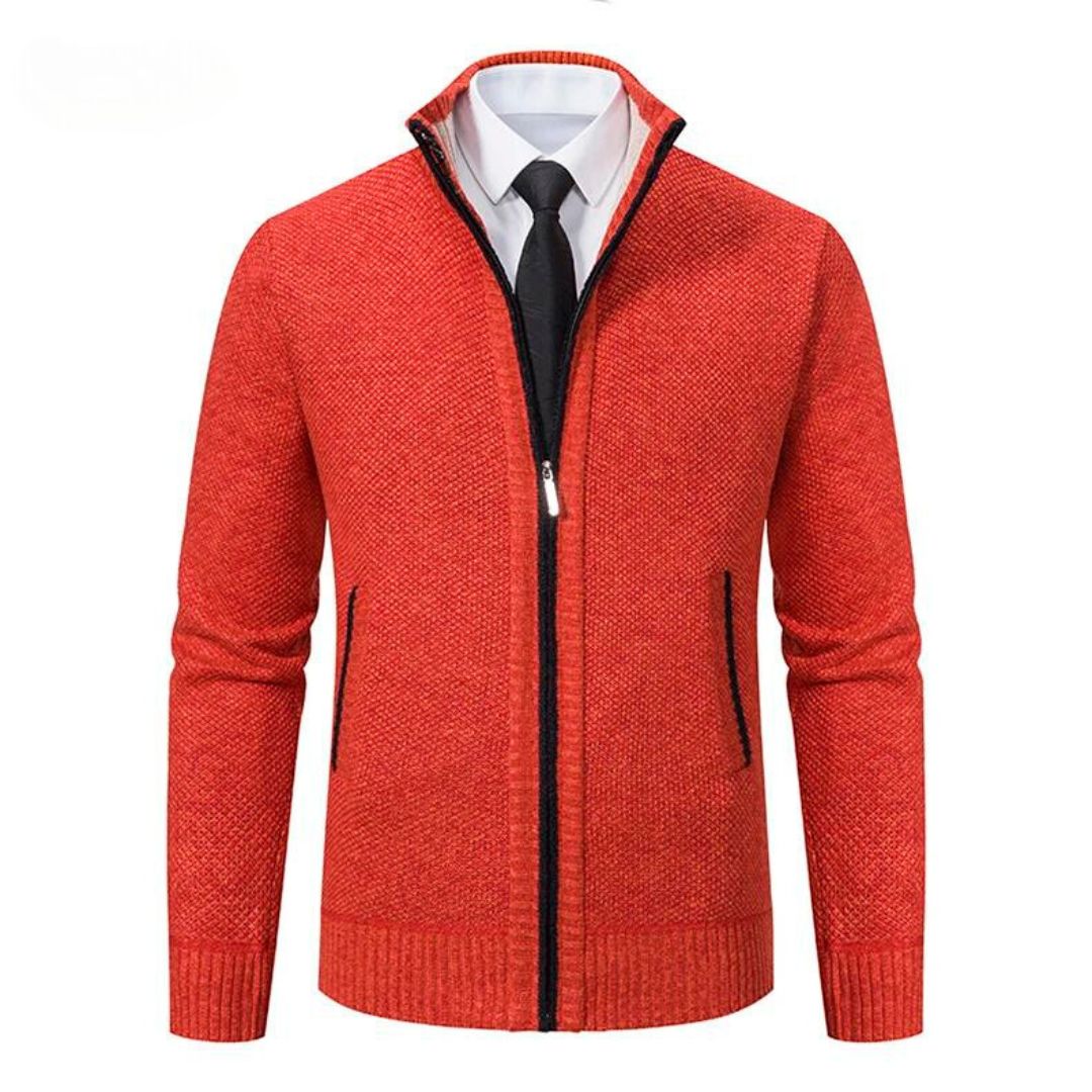 Pull Homme Noir Élégant et Confortable pour Hiver