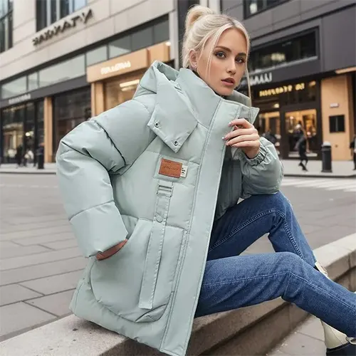 Parka Hiver Femme Élégant et Chaude