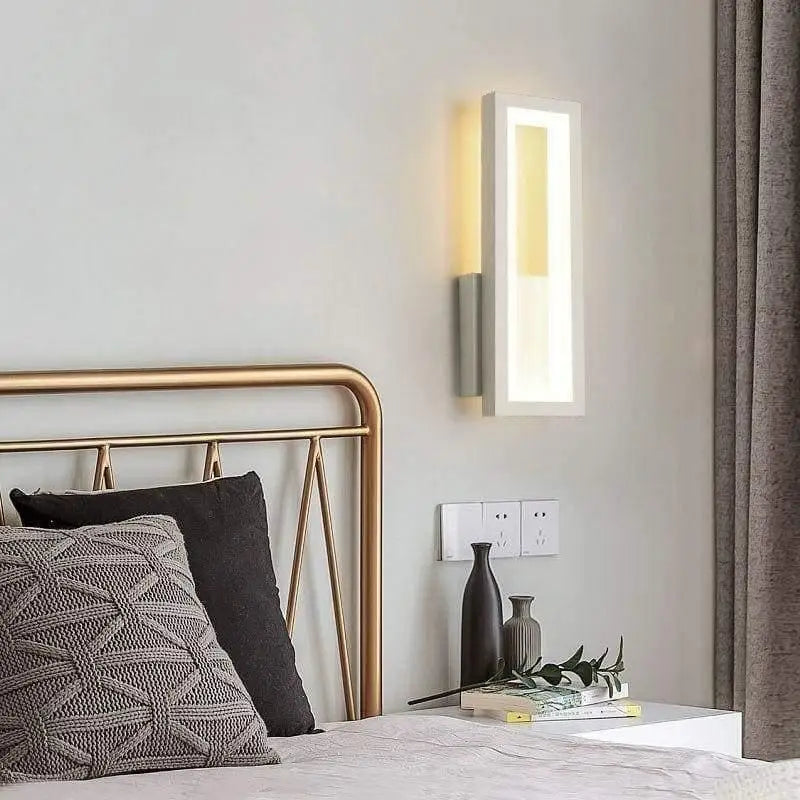 Rectilux™ – Applique Murale LED Rectangulaire – Éclairage Moderne Élégant