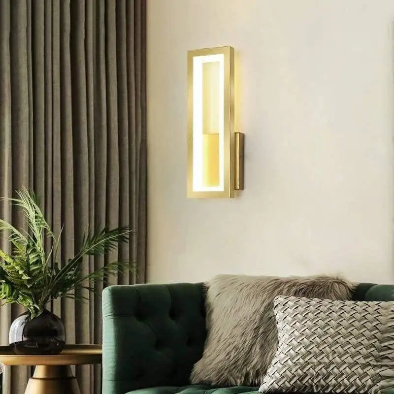 Rectilux™ – Applique Murale LED Rectangulaire – Éclairage Moderne Élégant