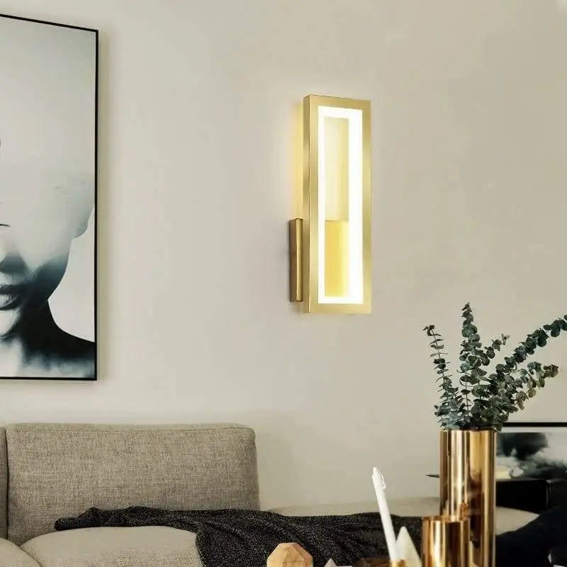 Rectilux™ – Applique Murale LED Rectangulaire – Éclairage Moderne Élégant