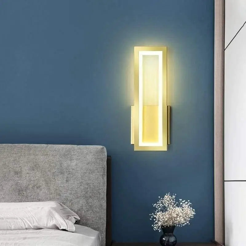 Rectilux™ – Applique Murale LED Rectangulaire – Éclairage Moderne Élégant