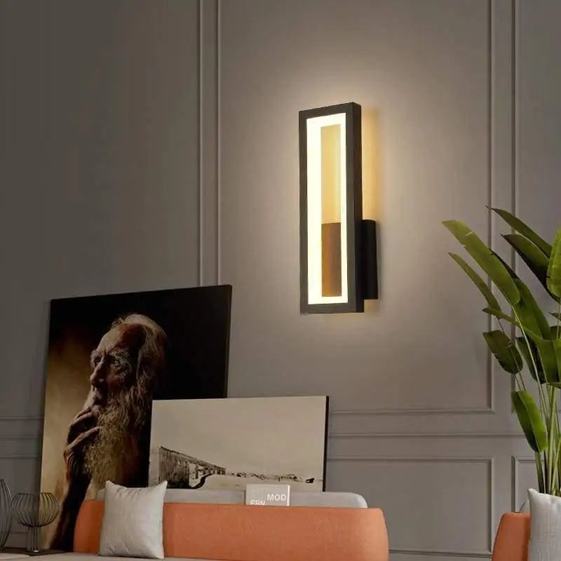 Rectilux™ – Applique Murale LED Rectangulaire – Éclairage Moderne Élégant