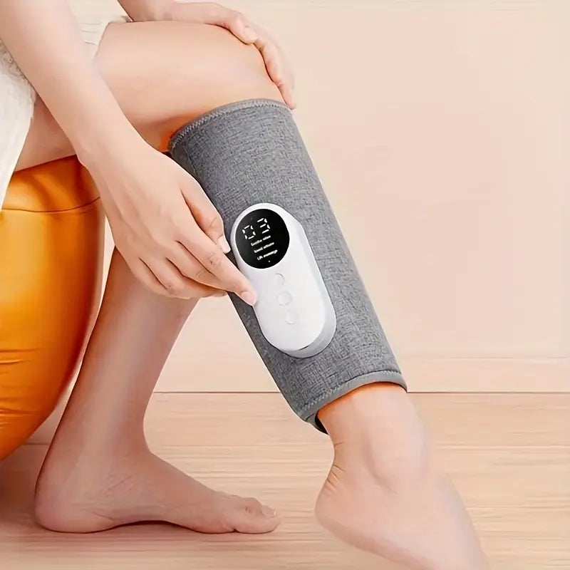 RelaxLegs™ - Masseur de Jambes Rechargeable avec Fonction Chauffante