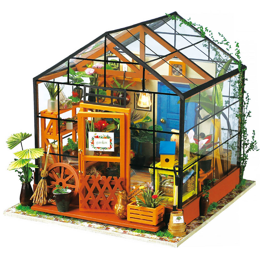 Serre à Plantes Mini en Verre Décoratif - PanierRoyale